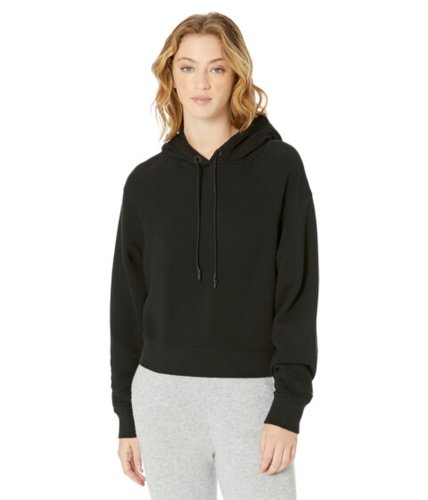 Imbracaminte femei ugg mallory cropped hoodie black