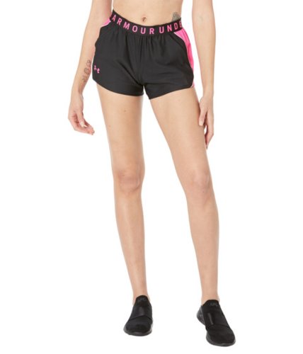 Imbracaminte femei under armour play up 30 cb shorts blackelectro pinkelectro pink