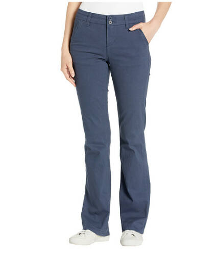 Imbracaminte femei unionbay hayden two-button waist twill pants vintage indigo