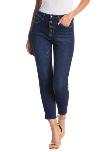 Imbracaminte femei unionbay zadie high waisted skinny jeans lost lake blue