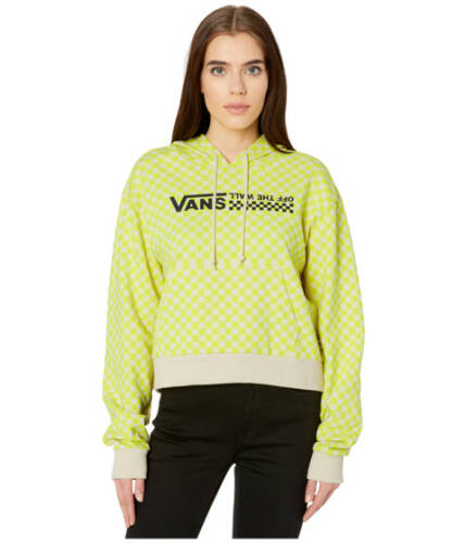 Imbracaminte femei vans quantum hoodie lemon tonic checkerboard