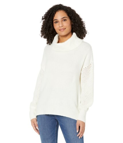 Imbracaminte femei vince camuto drop shoulder turtleneck sweater antique white