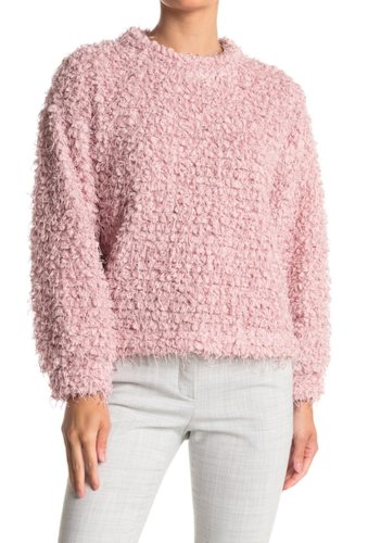 Imbracaminte femei vince camuto popcorn knit pullover sweater soft pink