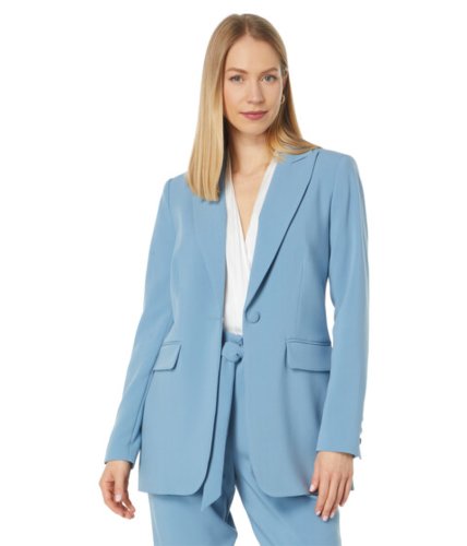 Imbracaminte femei vince camuto single-breasted blazer with large blue shadow