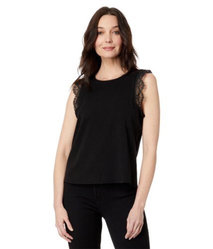 Imbracaminte femei vince camuto sleeveless blouse with trim rich black