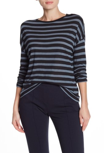 Imbracaminte femei vince striped long dolman sleeve t-shirt coastalstormy