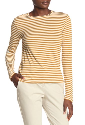 Imbracaminte femei vince striped long sleeve t-shirt naturalteakwood