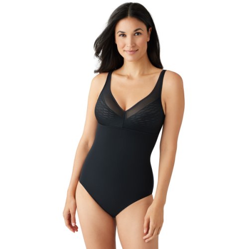 Imbracaminte femei wacoal elevated allure wirefree body briefer black