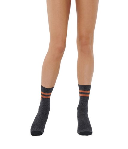 Imbracaminte femei wolford sporty stripes socks blacksilver