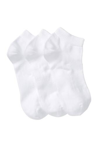 Imbracaminte femei z by zella nylon sport liner socks - pack of 3 z white