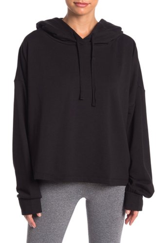 Imbracaminte femei z by zella serene slouch hoodie black