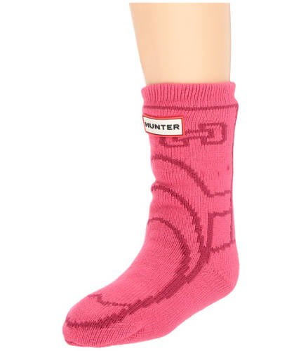 Imbracaminte fete hunter original boot slipper socks (toddlerlittle kidbig kid) bright pink