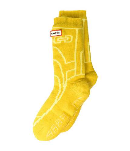 Imbracaminte fete hunter original boot slipper socks (toddlerlittle kidbig kid) yellow
