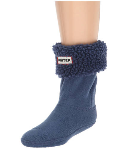 Imbracaminte fete hunter sheepy fleece cuff boot sock (toddlerlittle kidbig kid) peak blue