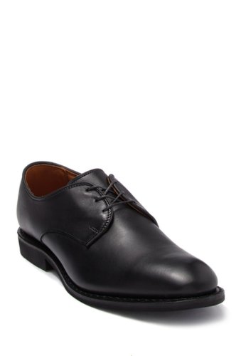 Incaltaminte barbati allen edmonds woodway plain toe leather derby - extra wide available black