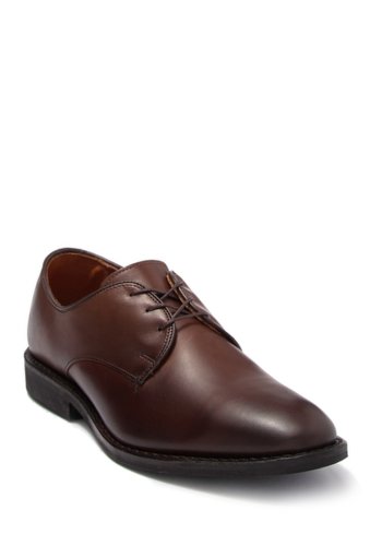 Incaltaminte barbati allen edmonds woodway plain toe leather derby - extra wide available coffee