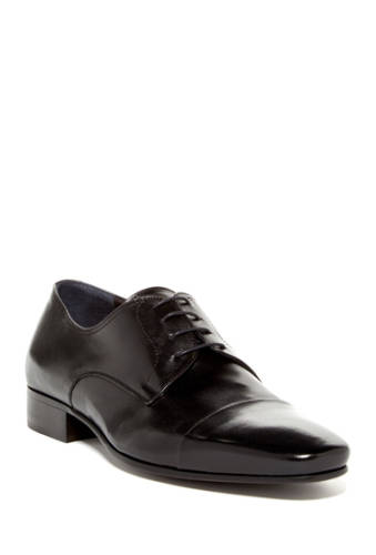 Incaltaminte barbati bruno magli martico cap toe leather derby - wide width available black