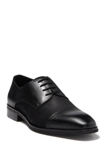 Incaltaminte barbati karl lagerfeld paris contrast cap toe dress shoe black