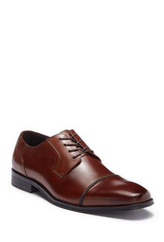 Incaltaminte barbati kenneth cole reaction swaizee leather lace-up oxford brandy