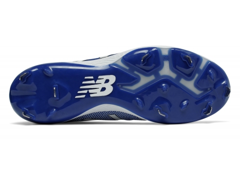 Incaltaminte barbati new balance low-cut 4040v4 metal baseball cleat blue with white