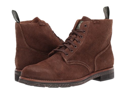 Incaltaminte barbati polo ralph lauren army boot chocolate brown roughout suede