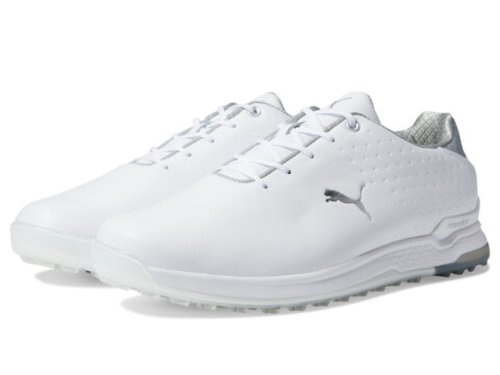 Incaltaminte barbati puma proadapt alphacat leather golf shoes puma whitepuma silver