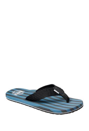 Incaltaminte barbati reef original stripes flip flop blue black