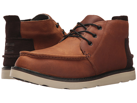 Incaltaminte barbati toms chukka boot waterproof brown pull-up leather