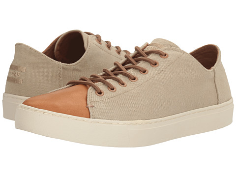 Incaltaminte barbati toms lenox sneaker desert taupe washed canvasleather