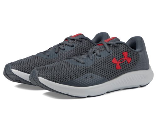 Incaltaminte barbati under armour charged pursuit 3 pitch graypitch grayred