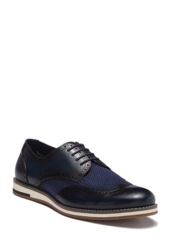 Incaltaminte barbati vintage foundry the wagner leather derby navy