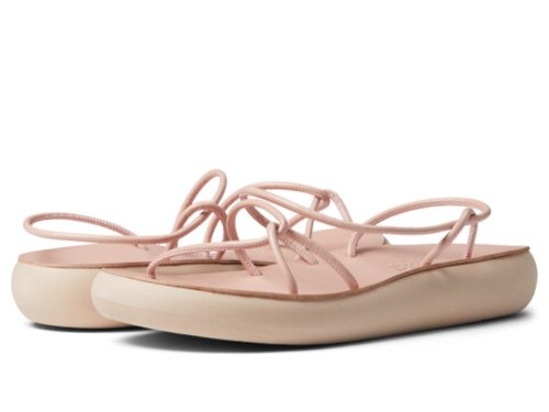 Incaltaminte femei ancient greek sandals taxidi comfort dusty pink
