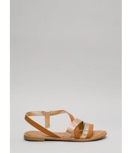 Incaltaminte femei cheapchic all in the details strappy sandals gold