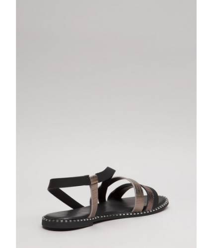 Incaltaminte femei cheapchic all in the details strappy sandals pewter