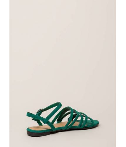 Incaltaminte femei cheapchic the pursuit of strappy-ness sandals green