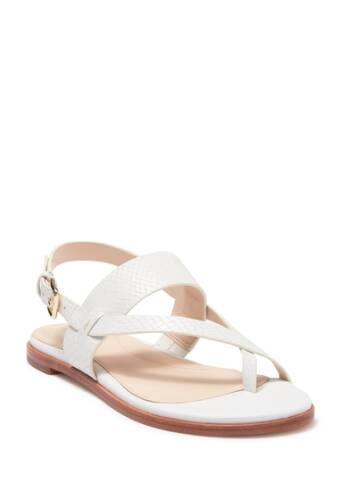 Incaltaminte femei cole haan anica thong sandal opt wht sn