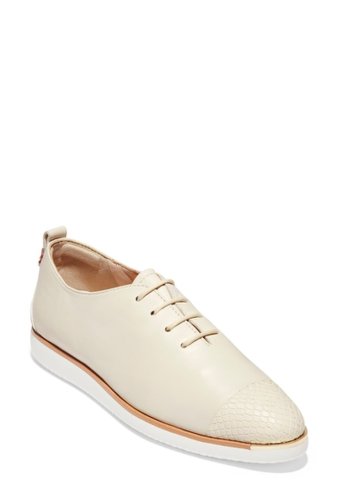 Incaltaminte femei cole haan grand ambition oxford ivory pyth