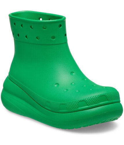 Incaltaminte femei crocs crush rain boot grass green