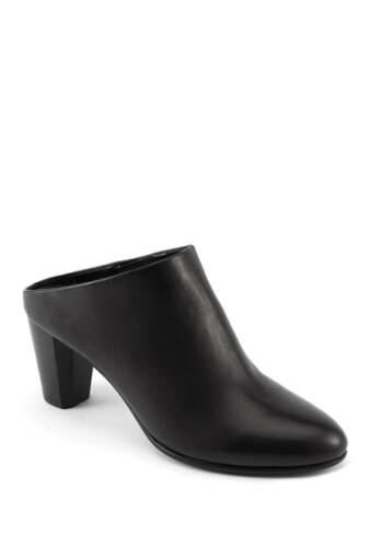 Incaltaminte femei david tate bold slip-on heeled mule - multiple widths available black lamb