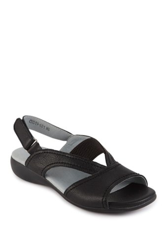 Incaltaminte femei david tate swish sandal - multiple widths available black pebble grain