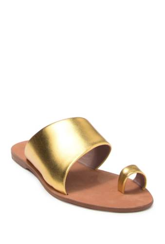 Incaltaminte femei diane von furstenberg brittany slide sandal gold