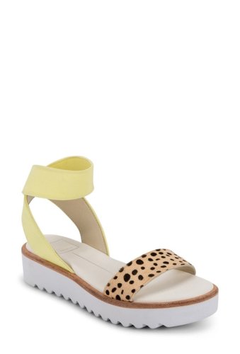 Incaltaminte femei dolce vita franz sandal leopard elastic