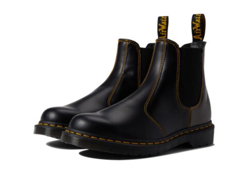 Incaltaminte femei dr martens 2976 smooth leather chelsea boots blackcharcoal smooth