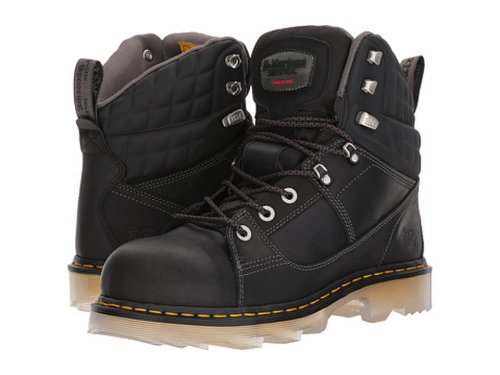 Incaltaminte femei dr martens camber alloy toe black connectionblack soft rubbery