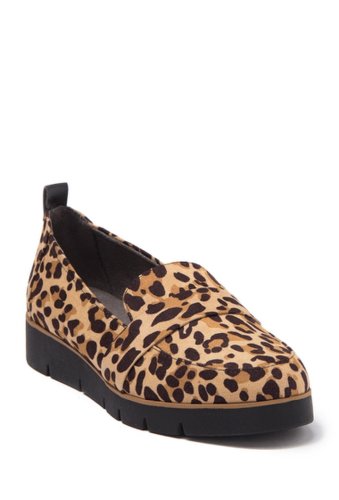 Incaltaminte femei dr scholl\'s webster leopard print loafer tanblack leopard