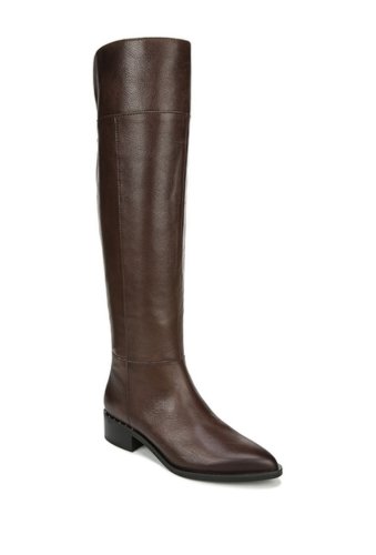 Incaltaminte femei franco sarto daya leather knee-high boot brown
