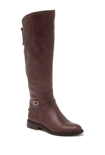 Incaltaminte femei franco sarto haylie leather knee-high boot brown