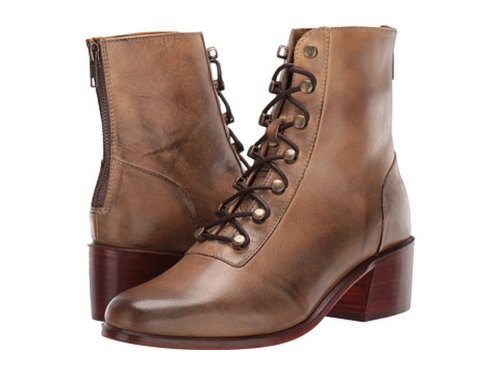 Incaltaminte femei free people eberly lace-up boot brown
