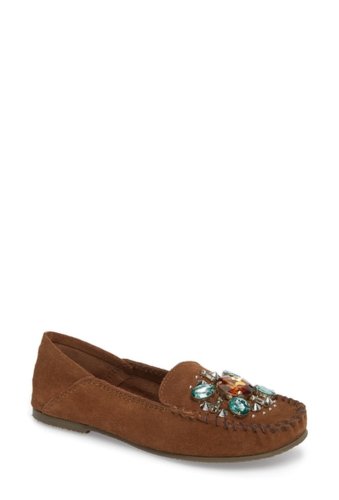 Incaltaminte femei free people embellished loafer moccasin taupe