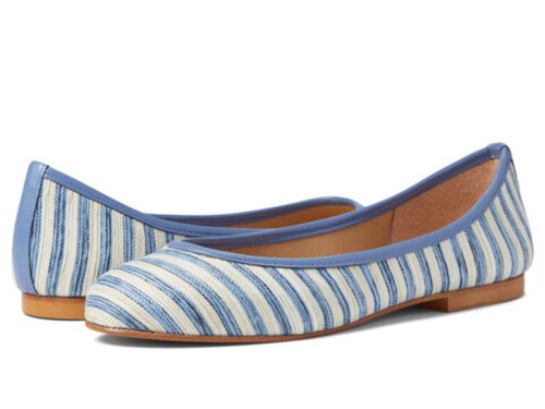 Incaltaminte femei french sole olivia jeans stripes